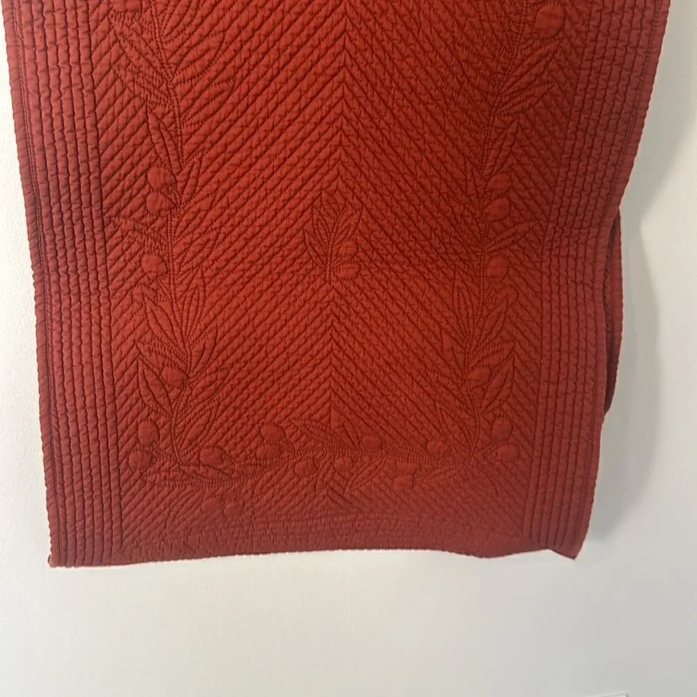 Pier 1 Quilted Table Runner 80”x15”